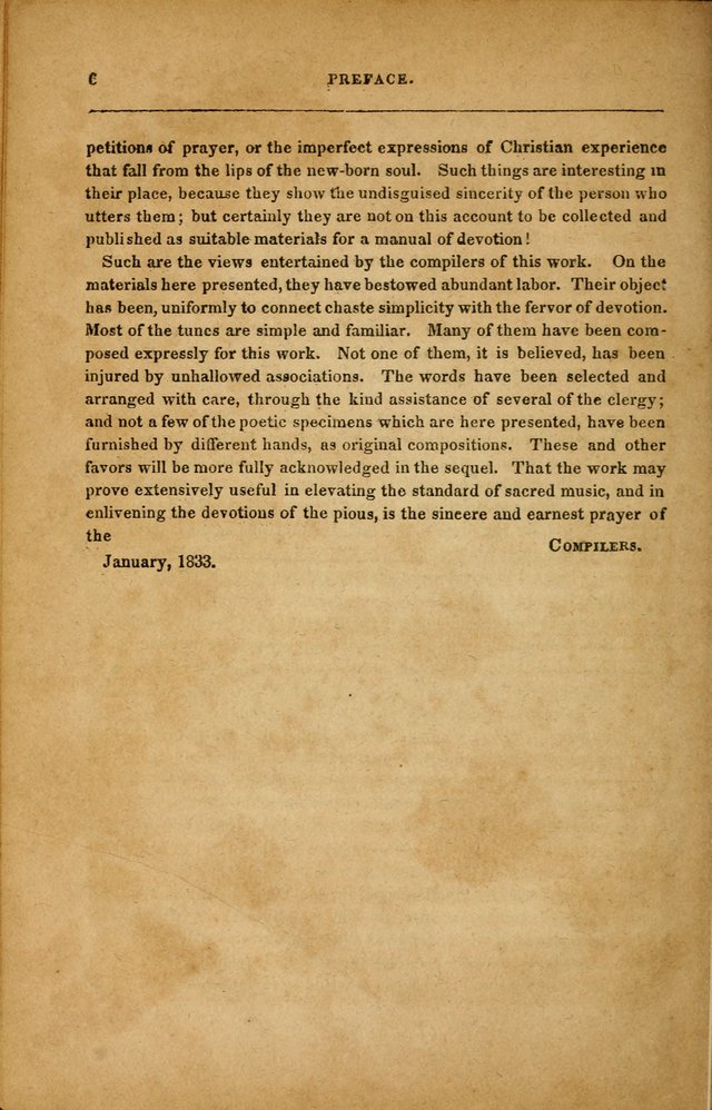 Spiritual Songs for Social Worship: adapted to the use of families and private circles in seasons of revival, to missionary meetings, to the monthly concert, and to other occasions... (3rd ed.) page 6