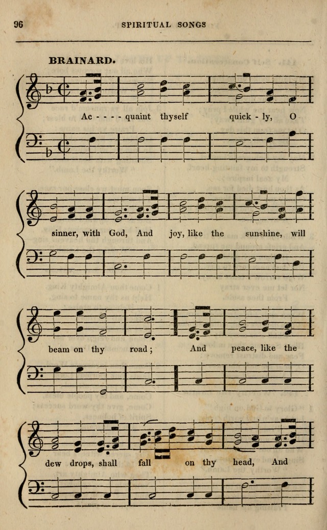 Spiritual songs, for social worship: adapted to the use of families and private circles in seasons of revival, to missionary meetings, to the monthly concert, and other occasions of special interest page 101