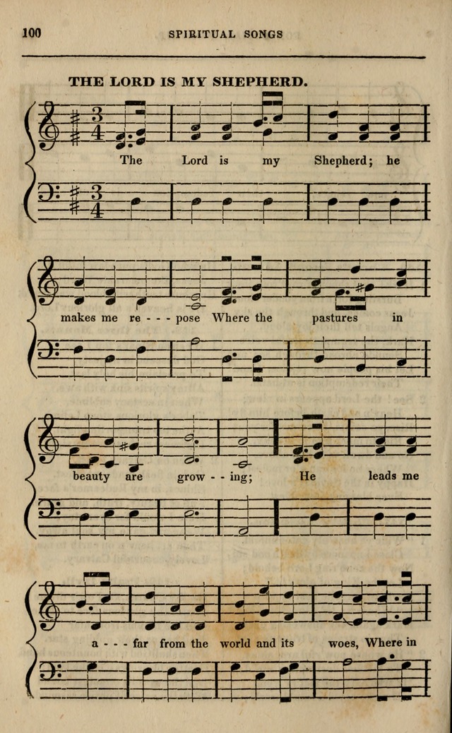 Spiritual songs, for social worship: adapted to the use of families and private circles in seasons of revival, to missionary meetings, to the monthly concert, and other occasions of special interest page 105