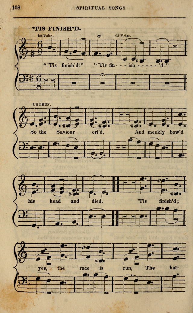 Spiritual songs, for social worship: adapted to the use of families and private circles in seasons of revival, to missionary meetings, to the monthly concert, and other occasions of special interest page 113