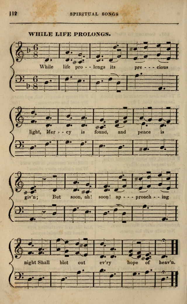Spiritual songs, for social worship: adapted to the use of families and private circles in seasons of revival, to missionary meetings, to the monthly concert, and other occasions of special interest page 117