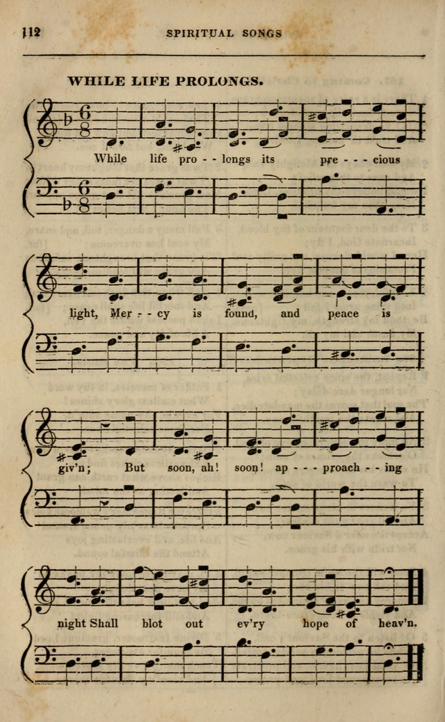 Spiritual songs, for social worship: adapted to the use of families and private circles in seasons of revival, to missionary meetings, to the monthly concert, and other occasions of special interest page 117