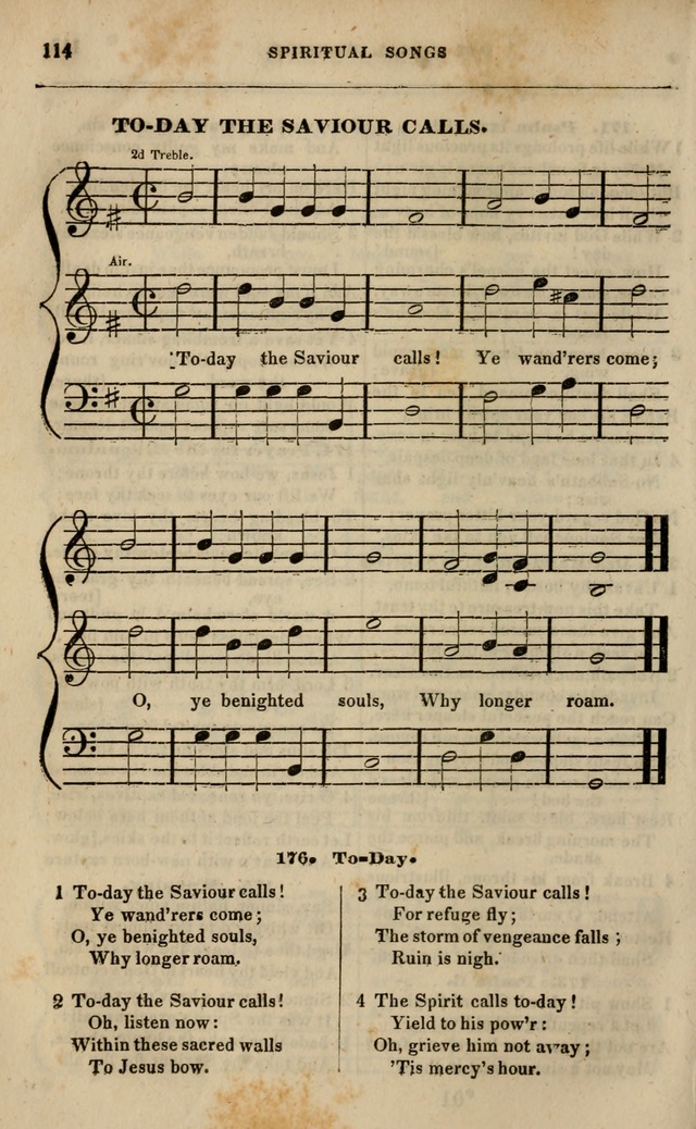 Spiritual songs, for social worship: adapted to the use of families and private circles in seasons of revival, to missionary meetings, to the monthly concert, and other occasions of special interest page 119