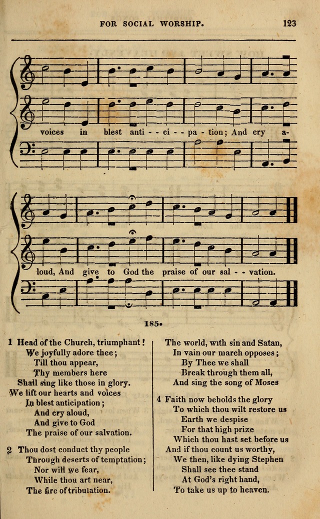 Spiritual songs, for social worship: adapted to the use of families and private circles in seasons of revival, to missionary meetings, to the monthly concert, and other occasions of special interest page 128