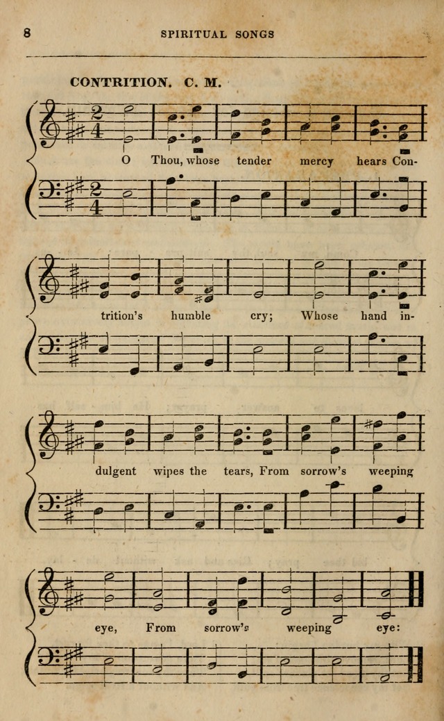 Spiritual songs, for social worship: adapted to the use of families and private circles in seasons of revival, to missionary meetings, to the monthly concert, and other occasions of special interest page 13