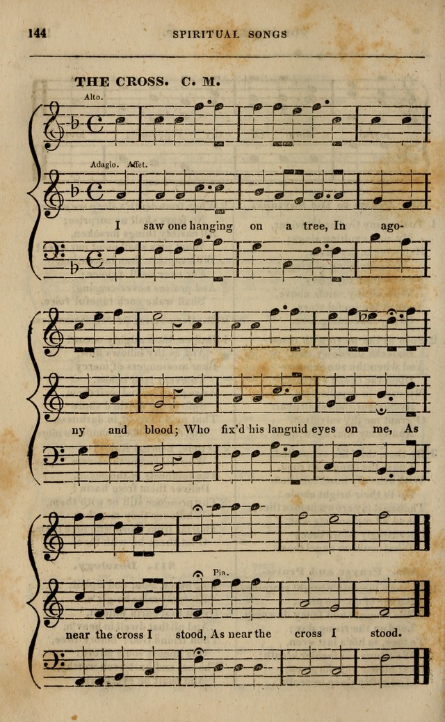 Spiritual songs, for social worship: adapted to the use of families and private circles in seasons of revival, to missionary meetings, to the monthly concert, and other occasions of special interest page 149
