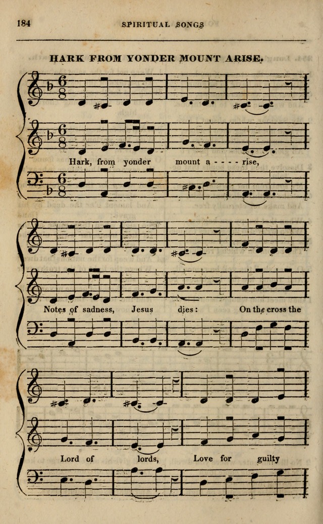 Spiritual songs, for social worship: adapted to the use of families and private circles in seasons of revival, to missionary meetings, to the monthly concert, and other occasions of special interest page 189