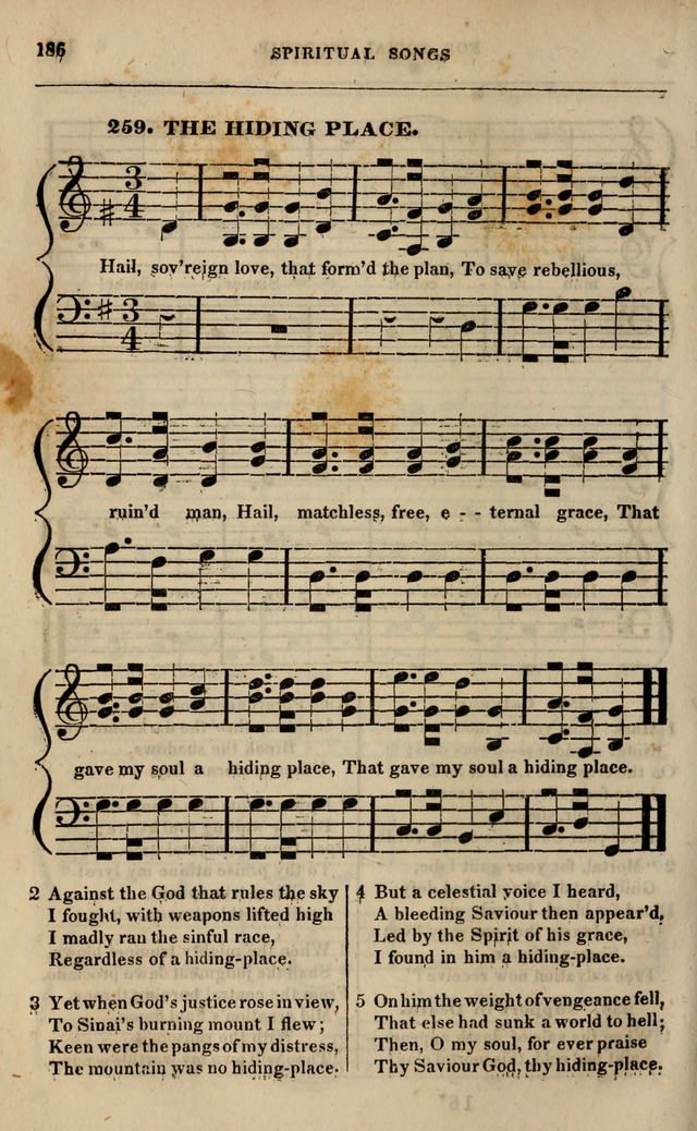 Spiritual songs, for social worship: adapted to the use of families and private circles in seasons of revival, to missionary meetings, to the monthly concert, and other occasions of special interest page 191