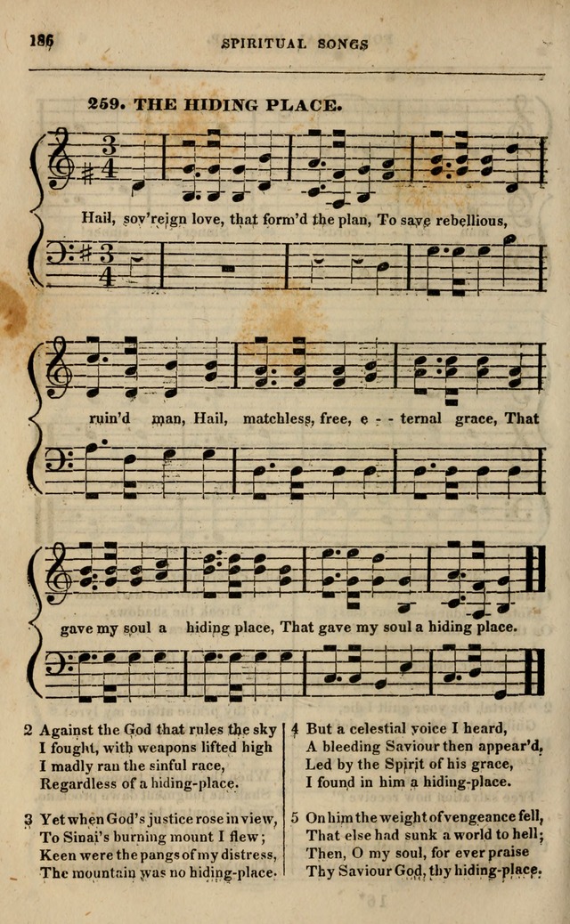 Spiritual songs, for social worship: adapted to the use of families and private circles in seasons of revival, to missionary meetings, to the monthly concert, and other occasions of special interest page 191