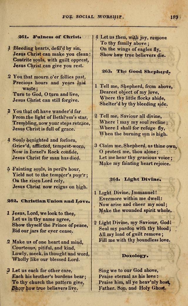 Spiritual songs, for social worship: adapted to the use of families and private circles in seasons of revival, to missionary meetings, to the monthly concert, and other occasions of special interest page 194