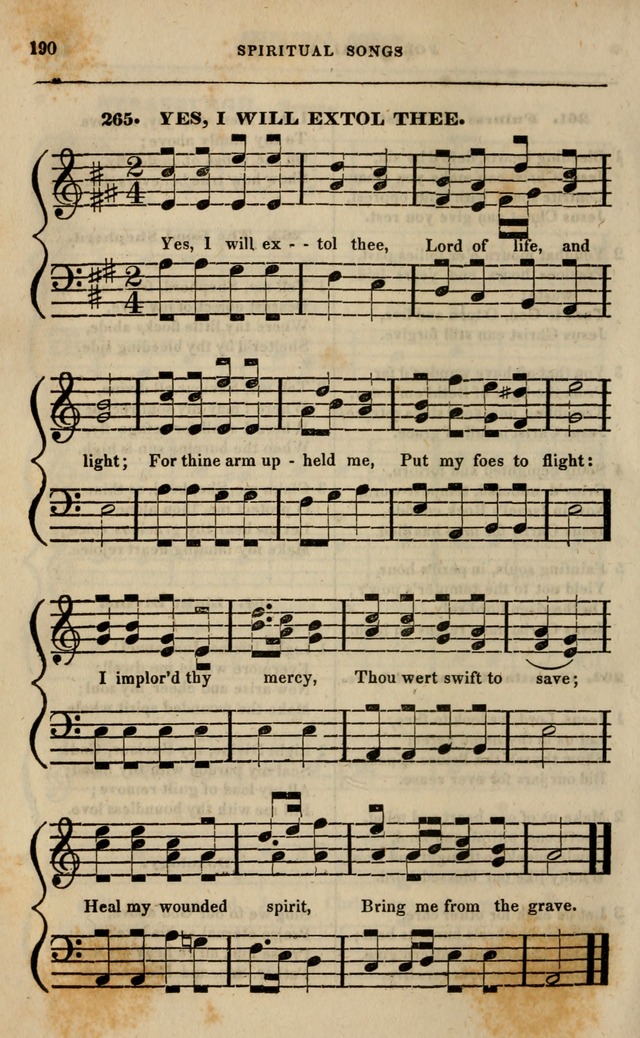 Spiritual songs, for social worship: adapted to the use of families and private circles in seasons of revival, to missionary meetings, to the monthly concert, and other occasions of special interest page 195