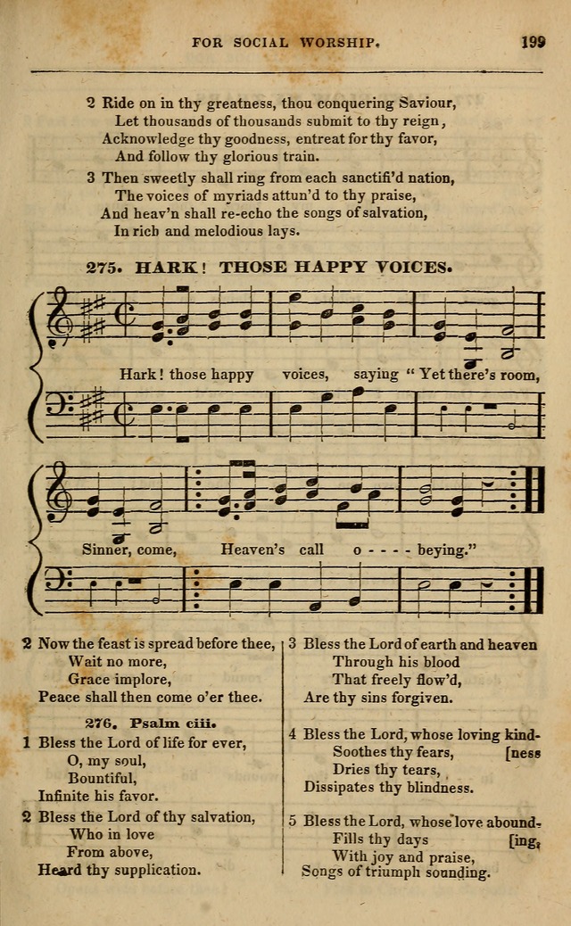 Spiritual songs, for social worship: adapted to the use of families and private circles in seasons of revival, to missionary meetings, to the monthly concert, and other occasions of special interest page 204