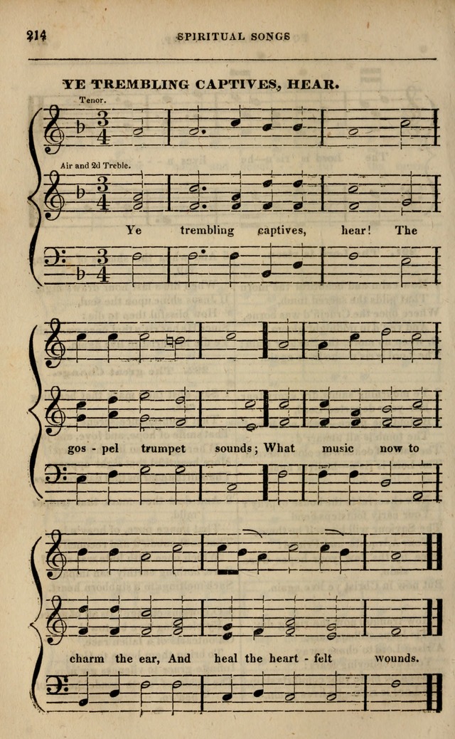 Spiritual songs, for social worship: adapted to the use of families and private circles in seasons of revival, to missionary meetings, to the monthly concert, and other occasions of special interest page 219