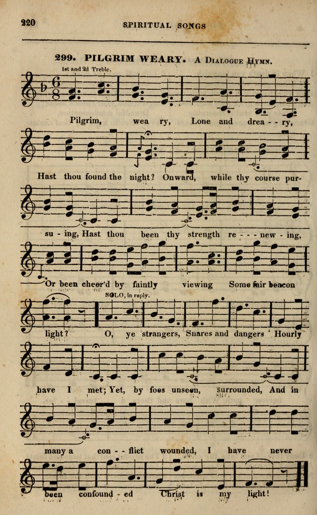 Spiritual songs, for social worship: adapted to the use of families and private circles in seasons of revival, to missionary meetings, to the monthly concert, and other occasions of special interest page 225