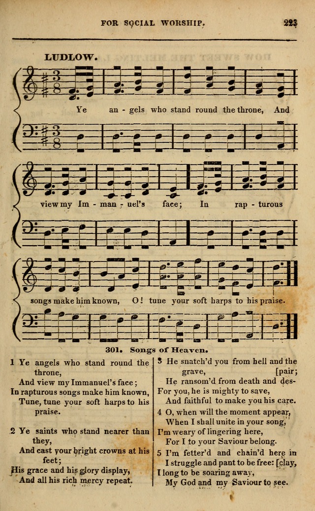 Spiritual songs, for social worship: adapted to the use of families and private circles in seasons of revival, to missionary meetings, to the monthly concert, and other occasions of special interest page 228