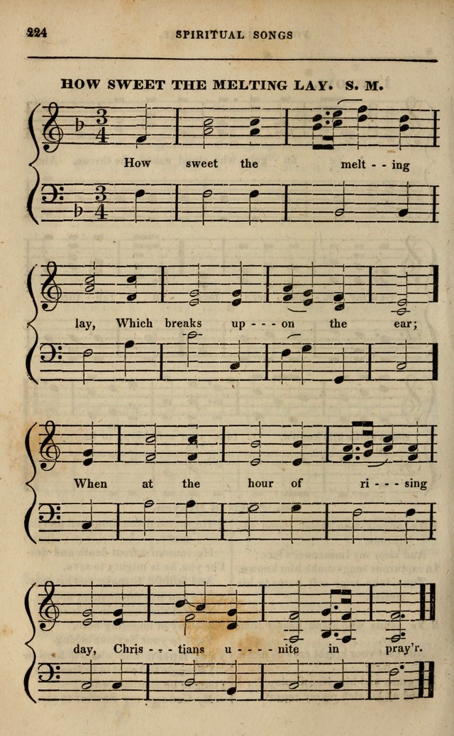 Spiritual songs, for social worship: adapted to the use of families and private circles in seasons of revival, to missionary meetings, to the monthly concert, and other occasions of special interest page 229