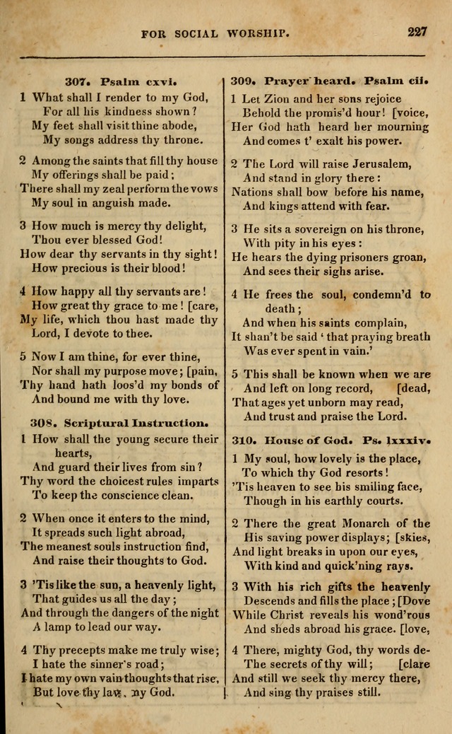 Spiritual songs, for social worship: adapted to the use of families and private circles in seasons of revival, to missionary meetings, to the monthly concert, and other occasions of special interest page 232