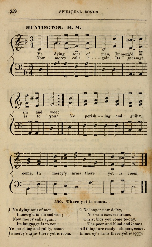 Spiritual songs, for social worship: adapted to the use of families and private circles in seasons of revival, to missionary meetings, to the monthly concert, and other occasions of special interest page 243