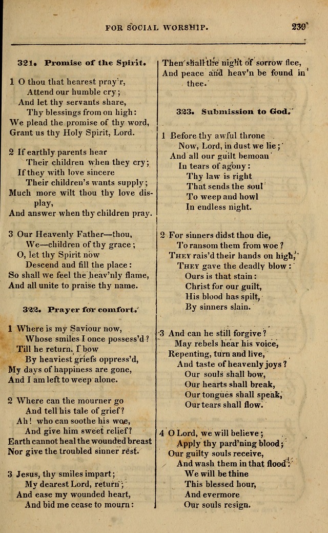 Spiritual songs, for social worship: adapted to the use of families and private circles in seasons of revival, to missionary meetings, to the monthly concert, and other occasions of special interest page 244