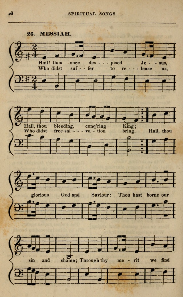 Spiritual songs, for social worship: adapted to the use of families and private circles in seasons of revival, to missionary meetings, to the monthly concert, and other occasions of special interest page 25