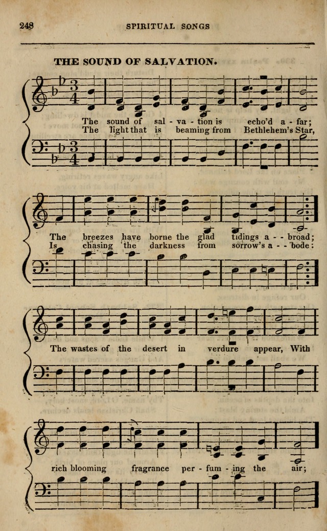 Spiritual songs, for social worship: adapted to the use of families and private circles in seasons of revival, to missionary meetings, to the monthly concert, and other occasions of special interest page 253