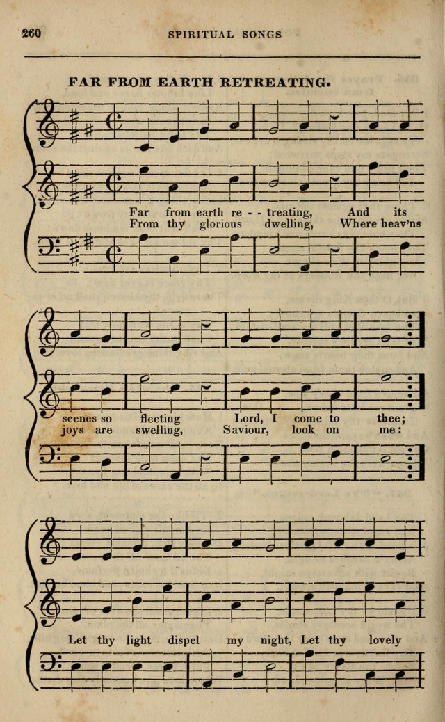 Spiritual songs, for social worship: adapted to the use of families and private circles in seasons of revival, to missionary meetings, to the monthly concert, and other occasions of special interest page 265