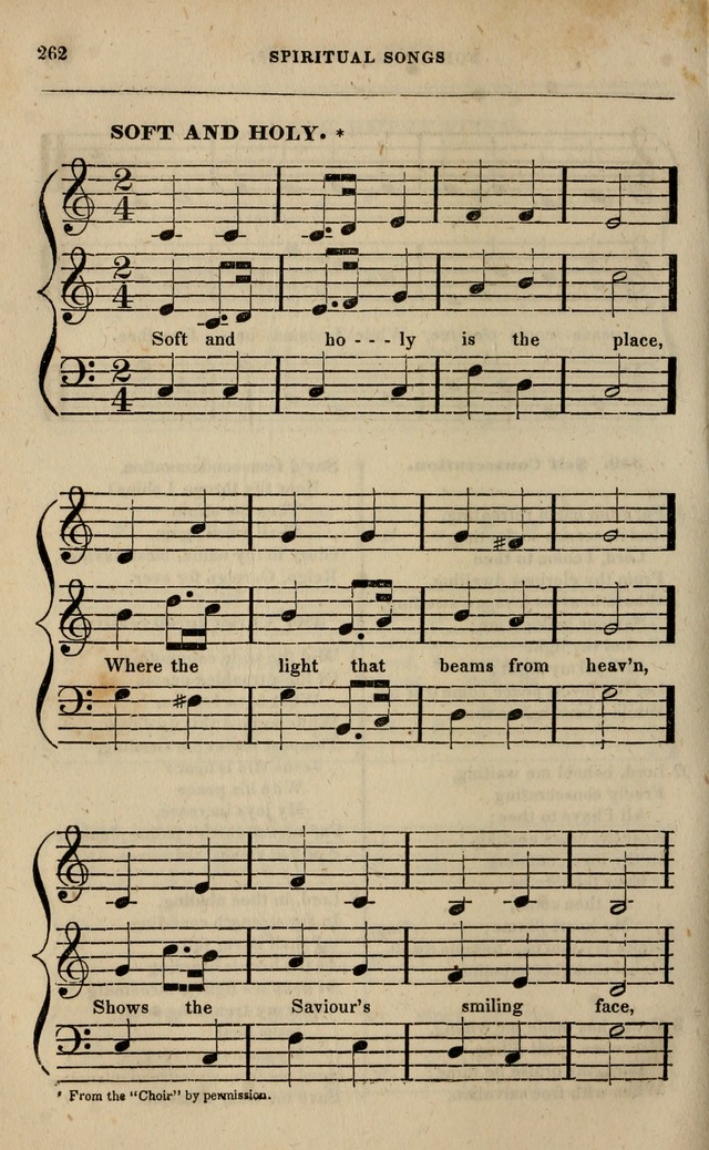 Spiritual songs, for social worship: adapted to the use of families and private circles in seasons of revival, to missionary meetings, to the monthly concert, and other occasions of special interest page 267