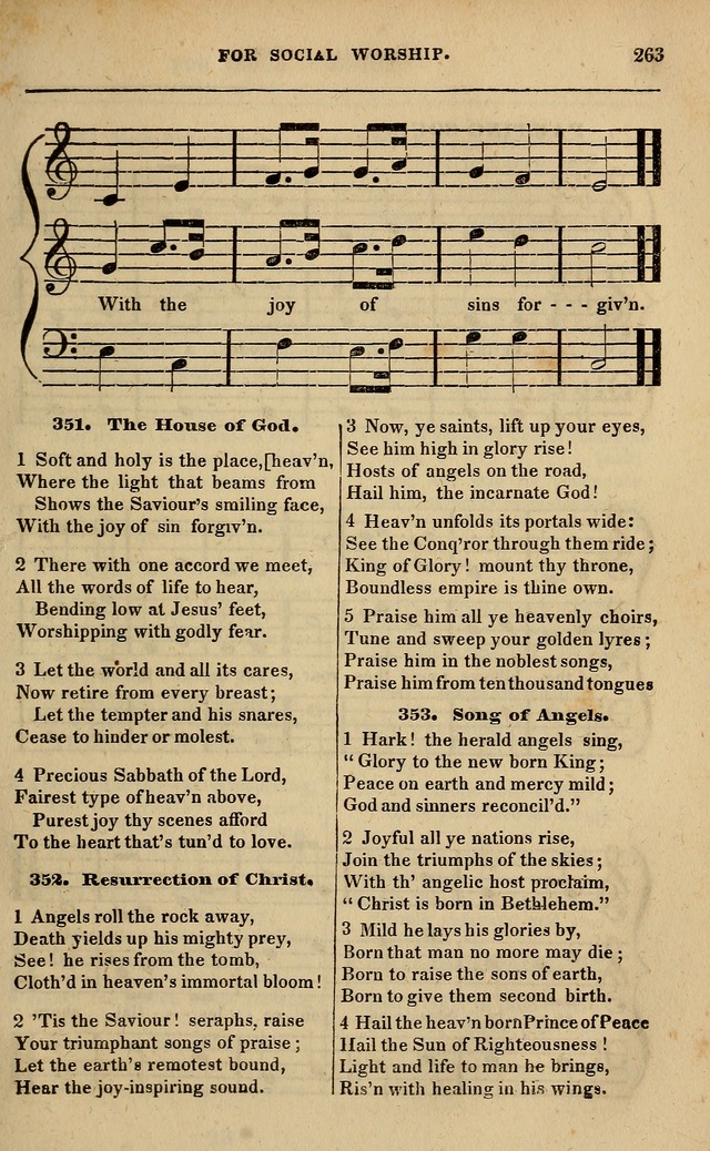 Spiritual songs, for social worship: adapted to the use of families and private circles in seasons of revival, to missionary meetings, to the monthly concert, and other occasions of special interest page 268
