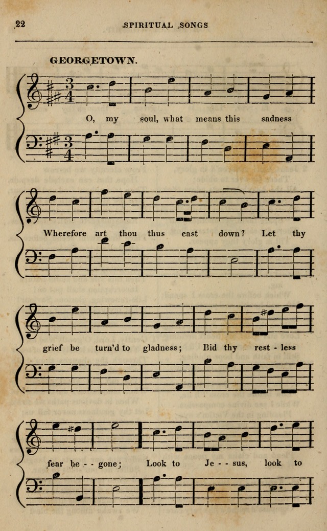 Spiritual songs, for social worship: adapted to the use of families and private circles in seasons of revival, to missionary meetings, to the monthly concert, and other occasions of special interest page 27