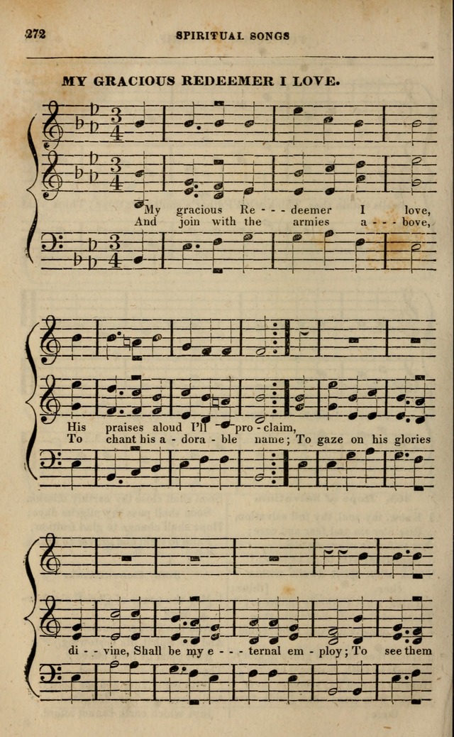 Spiritual songs, for social worship: adapted to the use of families and private circles in seasons of revival, to missionary meetings, to the monthly concert, and other occasions of special interest page 277