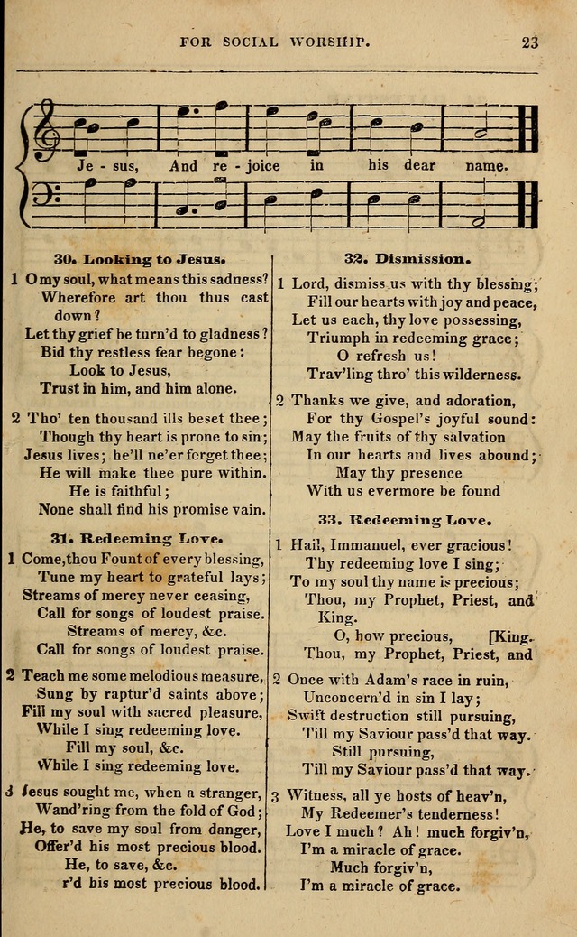 Spiritual songs, for social worship: adapted to the use of families and private circles in seasons of revival, to missionary meetings, to the monthly concert, and other occasions of special interest page 28