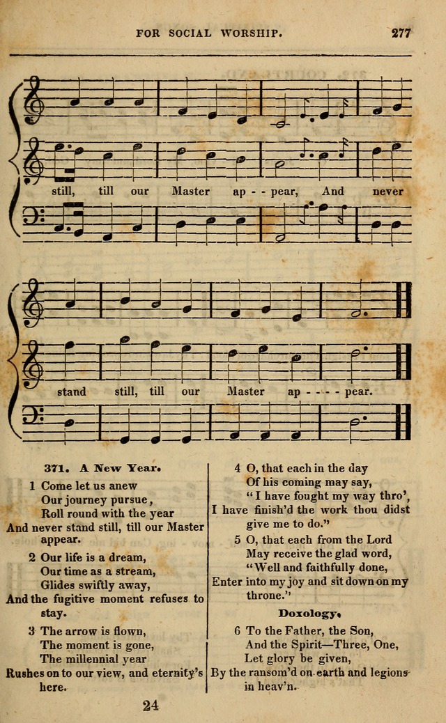 Spiritual songs, for social worship: adapted to the use of families and private circles in seasons of revival, to missionary meetings, to the monthly concert, and other occasions of special interest page 282