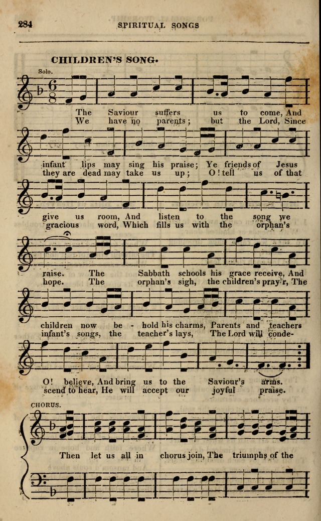 Spiritual songs, for social worship: adapted to the use of families and private circles in seasons of revival, to missionary meetings, to the monthly concert, and other occasions of special interest page 289