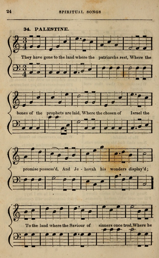 Spiritual songs, for social worship: adapted to the use of families and private circles in seasons of revival, to missionary meetings, to the monthly concert, and other occasions of special interest page 29