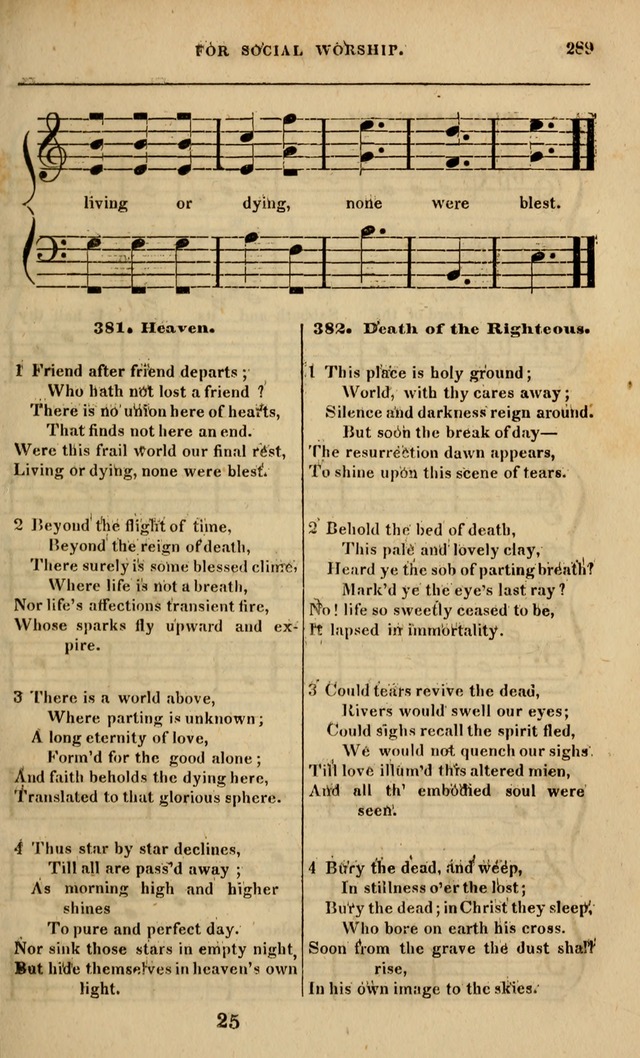 Spiritual songs, for social worship: adapted to the use of families and private circles in seasons of revival, to missionary meetings, to the monthly concert, and other occasions of special interest page 294