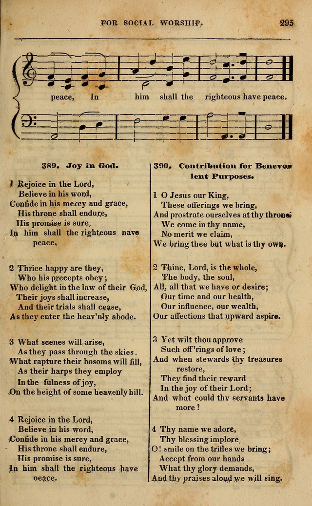 Spiritual songs, for social worship: adapted to the use of families and private circles in seasons of revival, to missionary meetings, to the monthly concert, and other occasions of special interest page 300