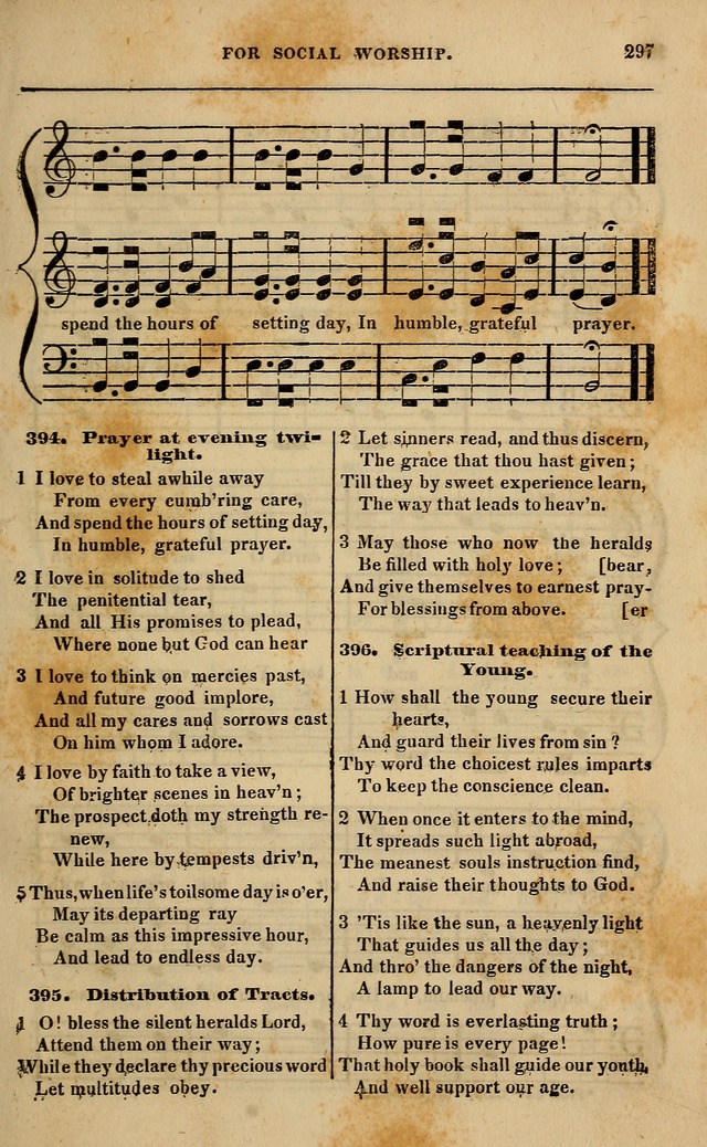 Spiritual songs, for social worship: adapted to the use of families and private circles in seasons of revival, to missionary meetings, to the monthly concert, and other occasions of special interest page 302