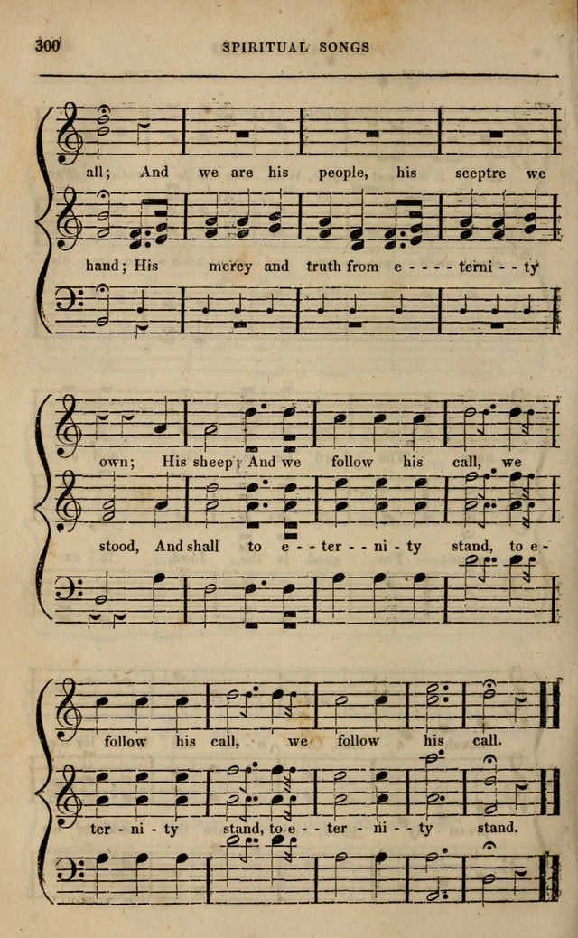 Spiritual songs, for social worship: adapted to the use of families and private circles in seasons of revival, to missionary meetings, to the monthly concert, and other occasions of special interest page 305