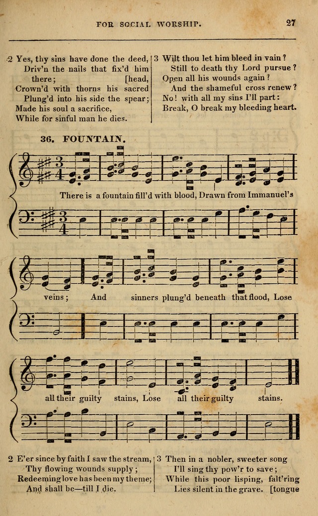 Spiritual songs, for social worship: adapted to the use of families and private circles in seasons of revival, to missionary meetings, to the monthly concert, and other occasions of special interest page 32