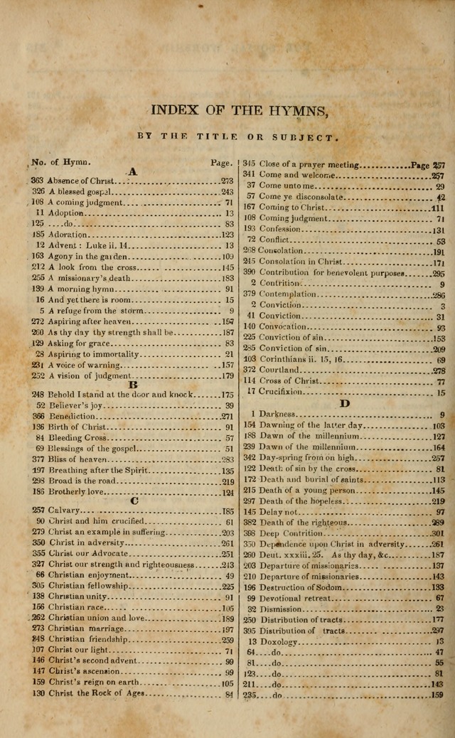 Spiritual songs, for social worship: adapted to the use of families and private circles in seasons of revival, to missionary meetings, to the monthly concert, and other occasions of special interest page 325