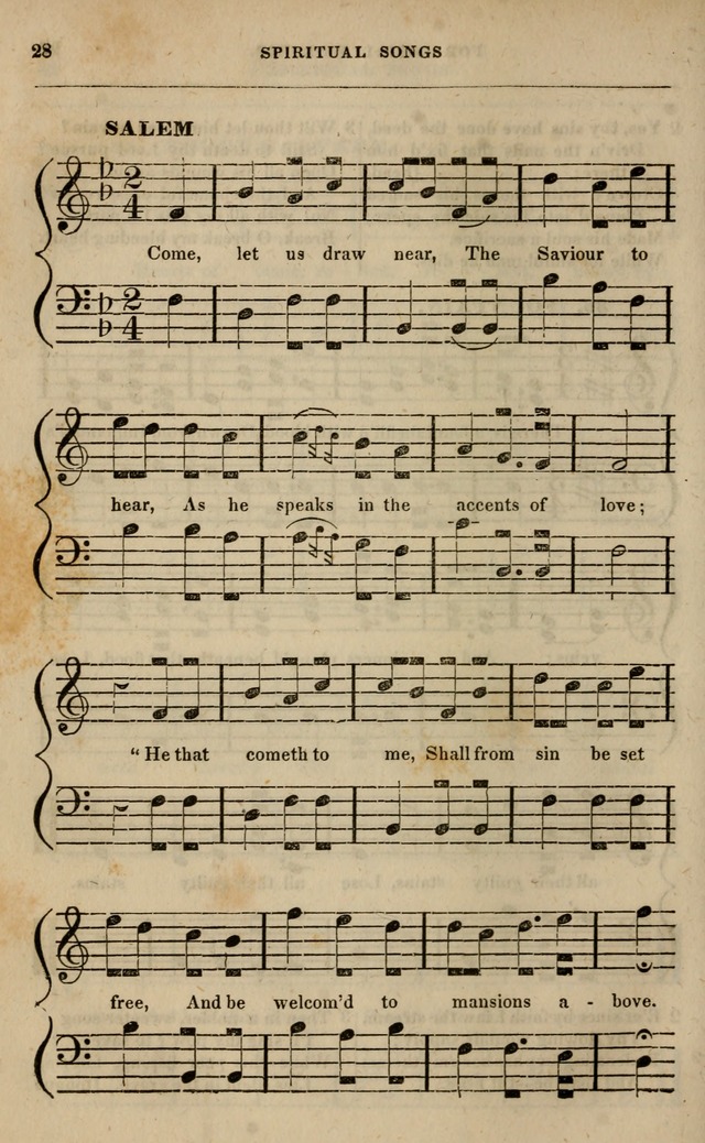 Spiritual songs, for social worship: adapted to the use of families and private circles in seasons of revival, to missionary meetings, to the monthly concert, and other occasions of special interest page 33