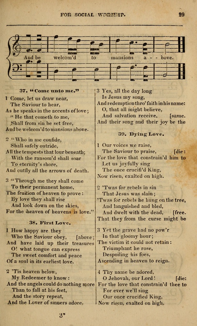 Spiritual songs, for social worship: adapted to the use of families and private circles in seasons of revival, to missionary meetings, to the monthly concert, and other occasions of special interest page 34