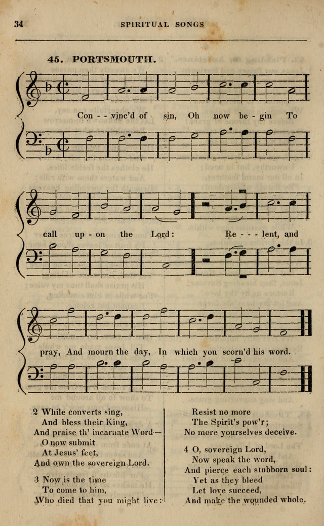 Spiritual songs, for social worship: adapted to the use of families and private circles in seasons of revival, to missionary meetings, to the monthly concert, and other occasions of special interest page 39