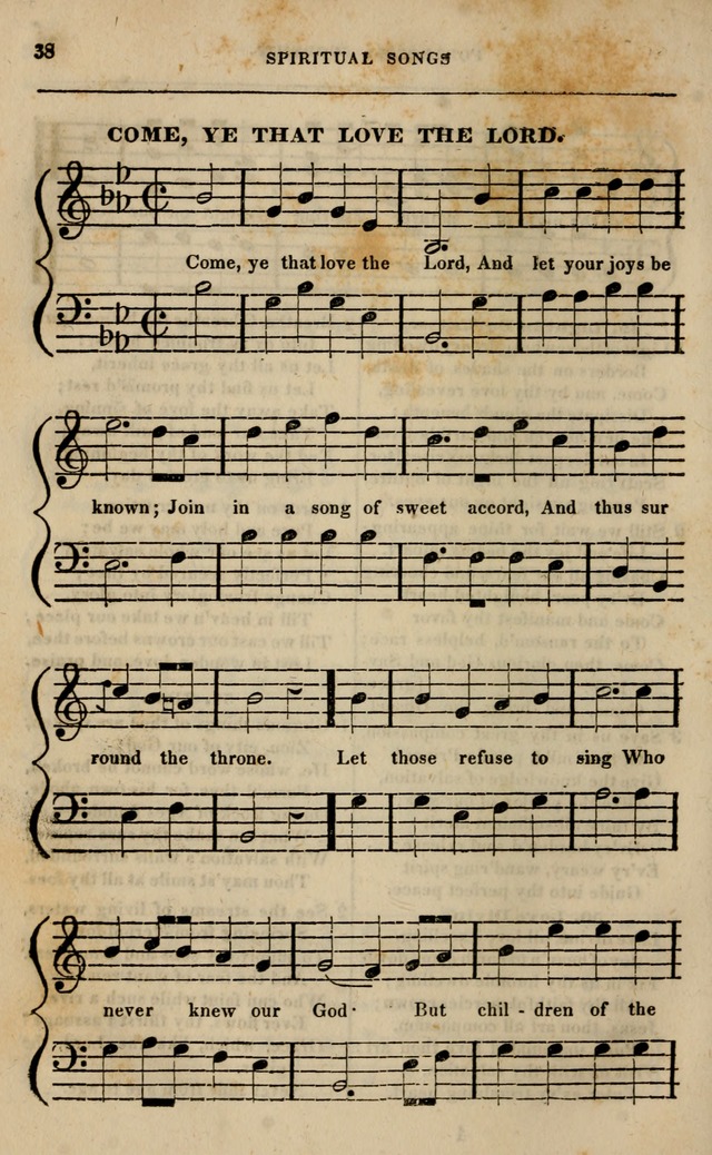 Spiritual songs, for social worship: adapted to the use of families and private circles in seasons of revival, to missionary meetings, to the monthly concert, and other occasions of special interest page 43