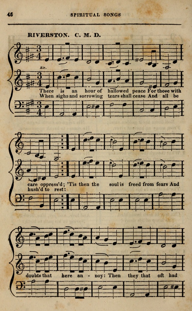 Spiritual songs, for social worship: adapted to the use of families and private circles in seasons of revival, to missionary meetings, to the monthly concert, and other occasions of special interest page 51