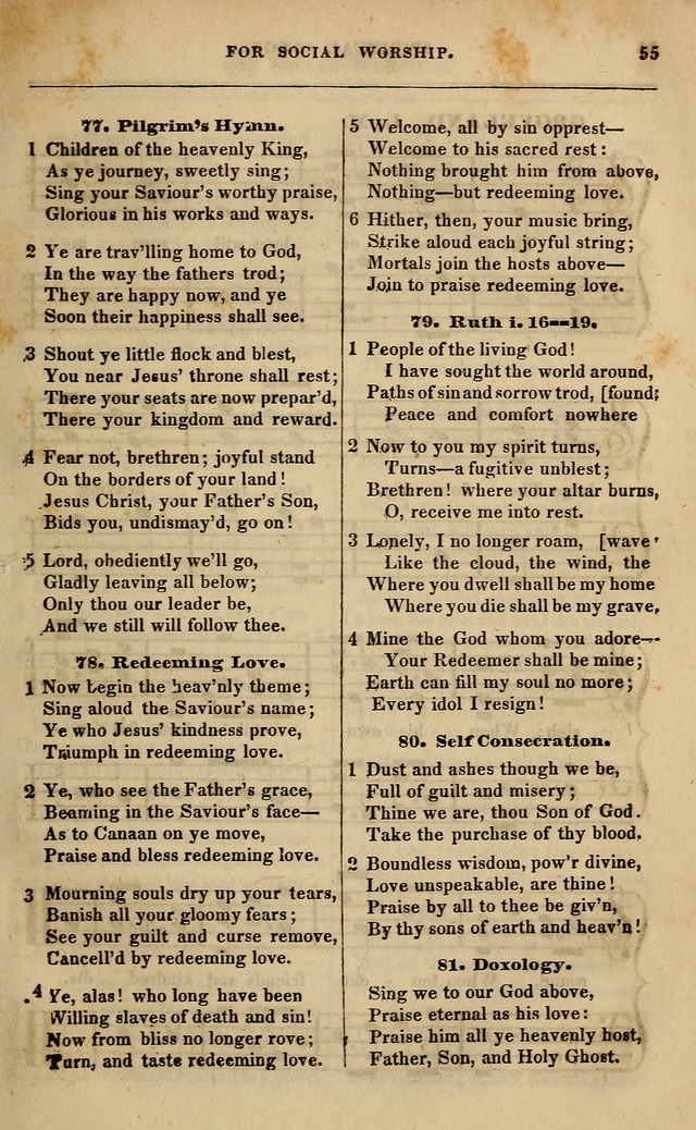 Spiritual songs, for social worship: adapted to the use of families and private circles in seasons of revival, to missionary meetings, to the monthly concert, and other occasions of special interest page 60