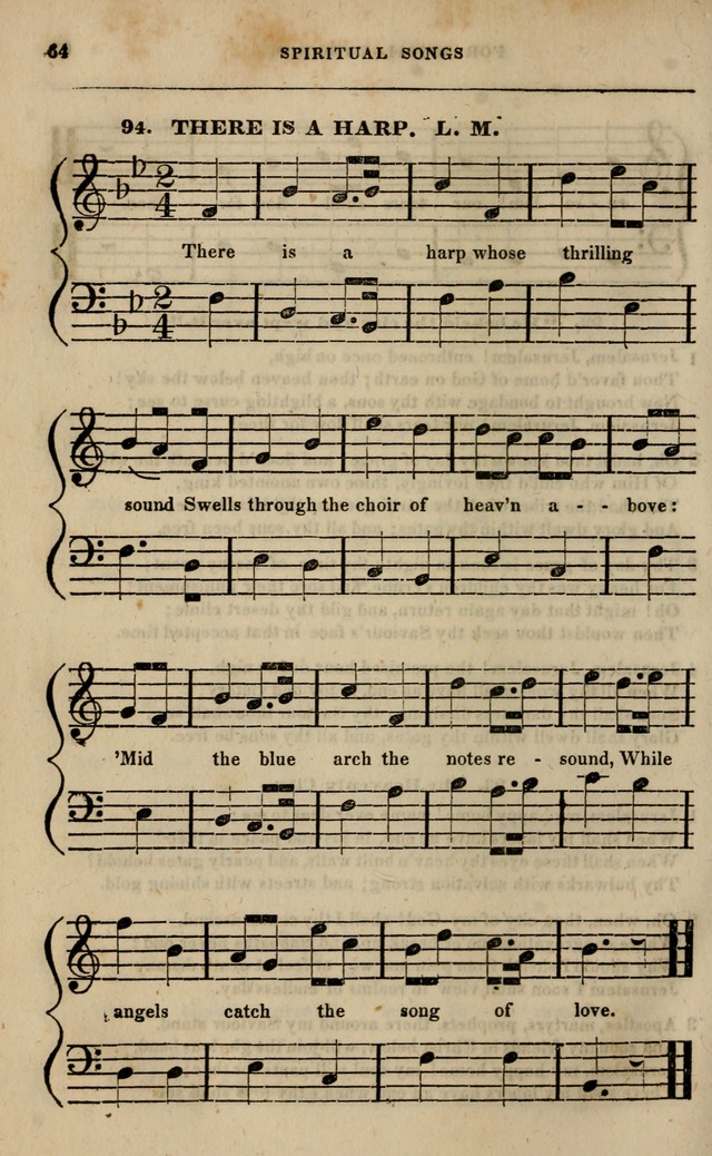 Spiritual songs, for social worship: adapted to the use of families and private circles in seasons of revival, to missionary meetings, to the monthly concert, and other occasions of special interest page 69