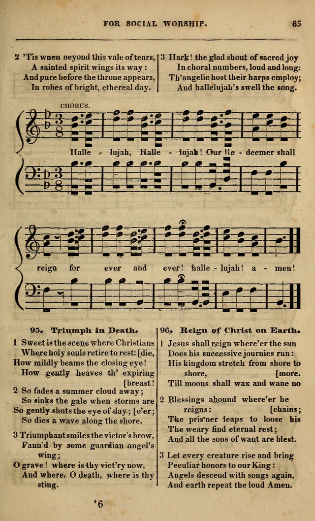 Spiritual songs, for social worship: adapted to the use of families and private circles in seasons of revival, to missionary meetings, to the monthly concert, and other occasions of special interest page 70