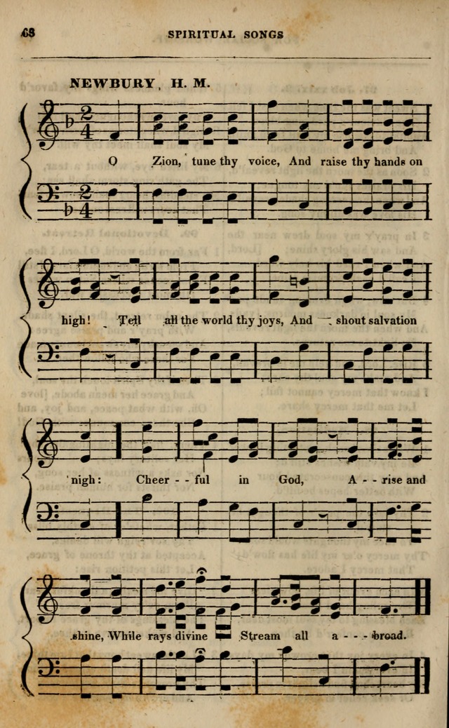 Spiritual songs, for social worship: adapted to the use of families and private circles in seasons of revival, to missionary meetings, to the monthly concert, and other occasions of special interest page 73