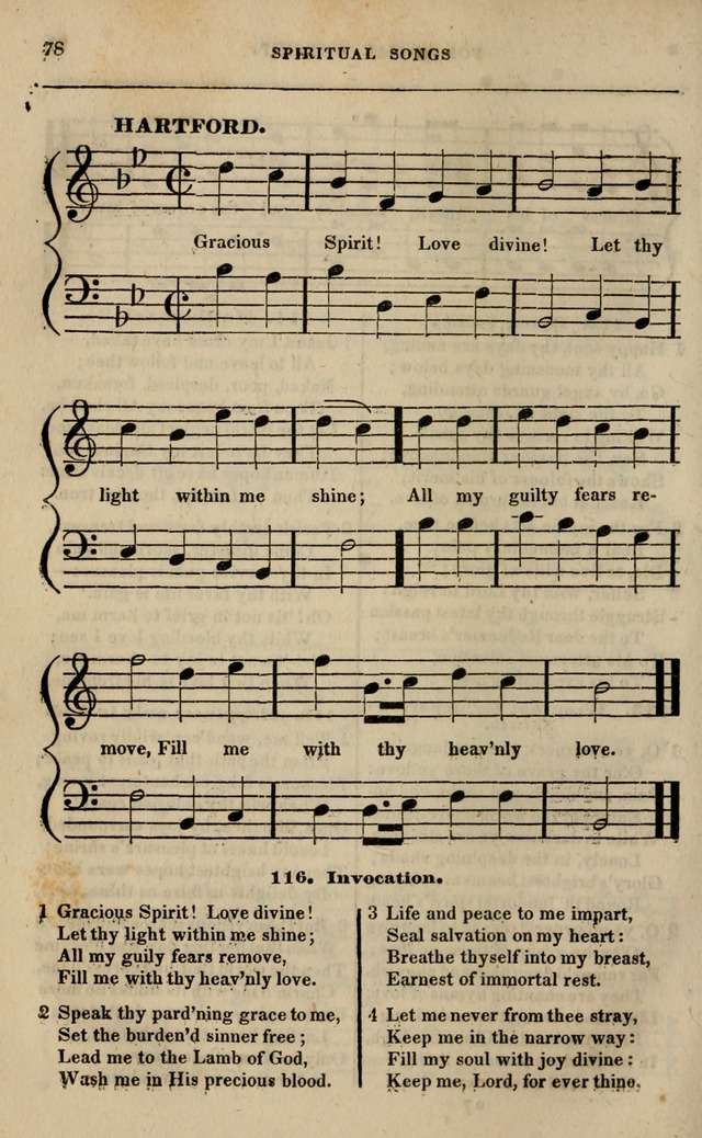 Spiritual songs, for social worship: adapted to the use of families and private circles in seasons of revival, to missionary meetings, to the monthly concert, and other occasions of special interest page 83